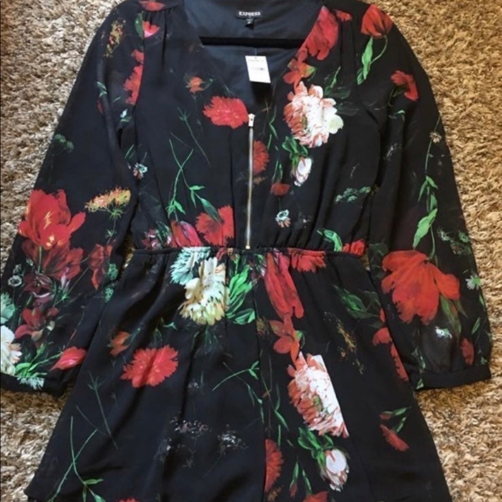 Express floral romper